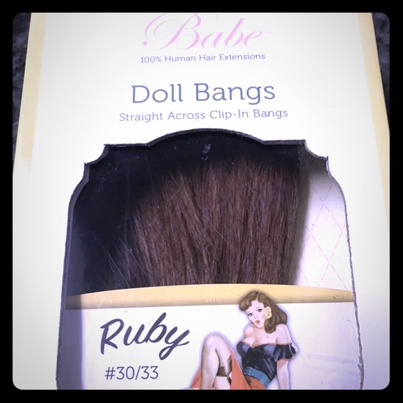 BABE Accessories - Babe Hair Extension- Doll Bangs
